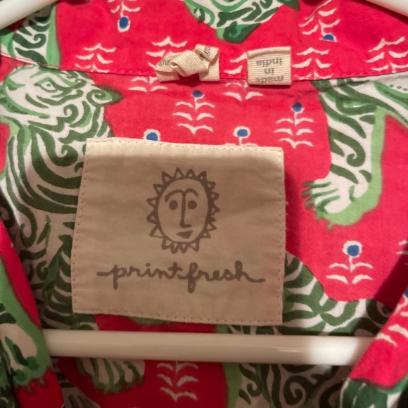 Printfresh Pink Leopard Print Pajama Set - Picture 6 of 7